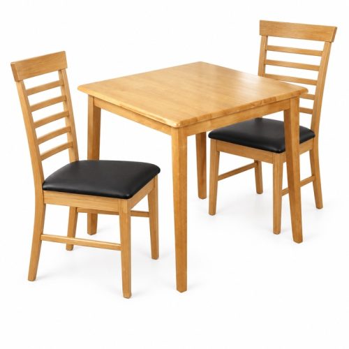 Honeymoon Square Dining Table + 2 Hanover Chairs