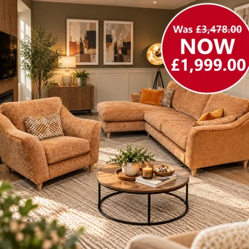 Hepburn Chaise Sofa + Chair