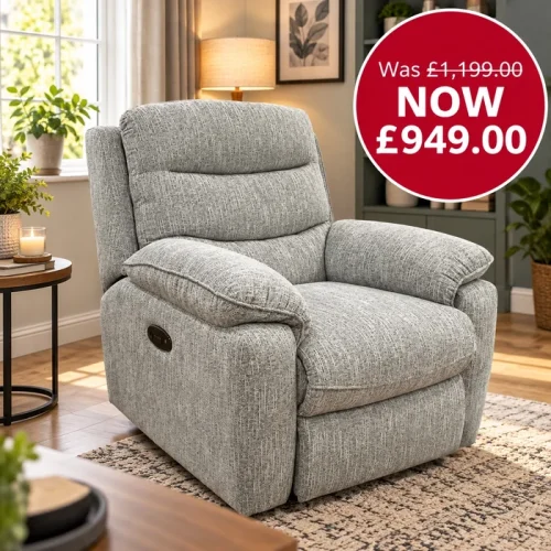 La-Z-Boy Annabelle Power Recliner Chair with Headtilt & Lumbar