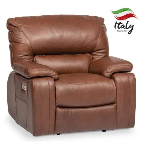 Alberto Italian Leather Chair
