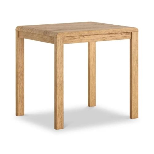 Florence Curved Oak Bistro 2 Seater Compact Dining Table