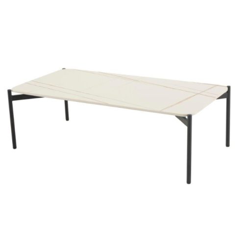 Rocco White Rectangle Coffee Table
