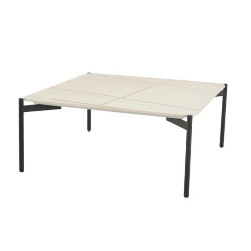 Rocco White Square Coffee Table