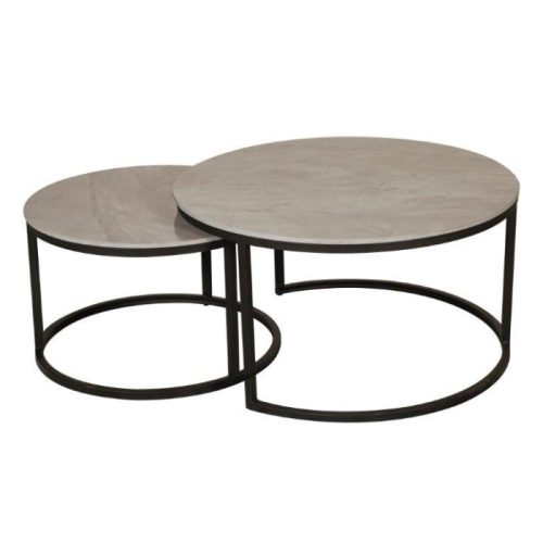 Yale Circular Coffee Table Nest