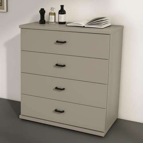 Cairns 4 Drawer Chest Pebble Grey