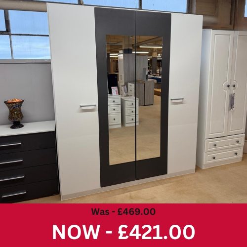 Borba 4 Door Wardrobe