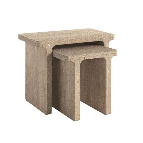 Pompeii Oak Nest of Tables