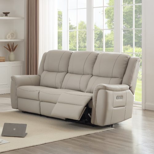 Malibu 3 Seater Power Recliner Sofa