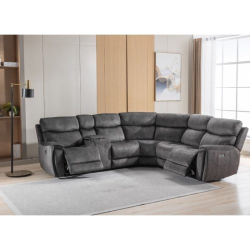 Sevilla Power Recliner 2 Seater + Console + Corner + 2 Seater Sofa