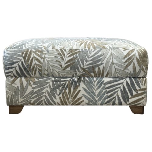 Nuvo Large Storage Stool Accent Fabric