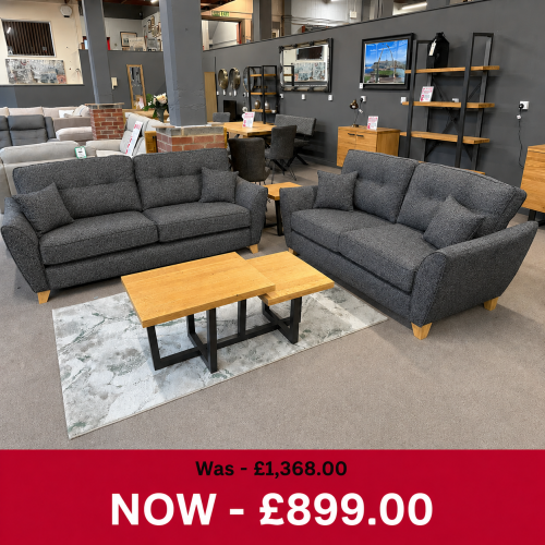 Ashover 3 Seater + 2 Seater Sofa Set