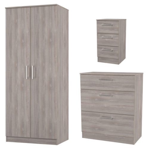 Rydal Ready Assembled 3 Piece Bedroom Furniture Set