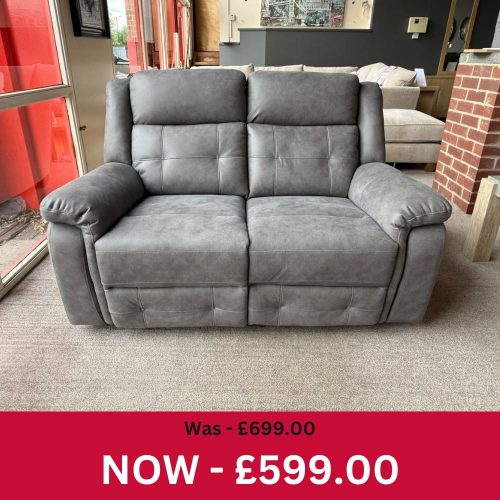Buxton 2 Seater Manual Recliner Sofa