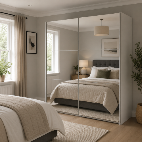 Reflect 2 Door Mirror Sliding Wardrobe