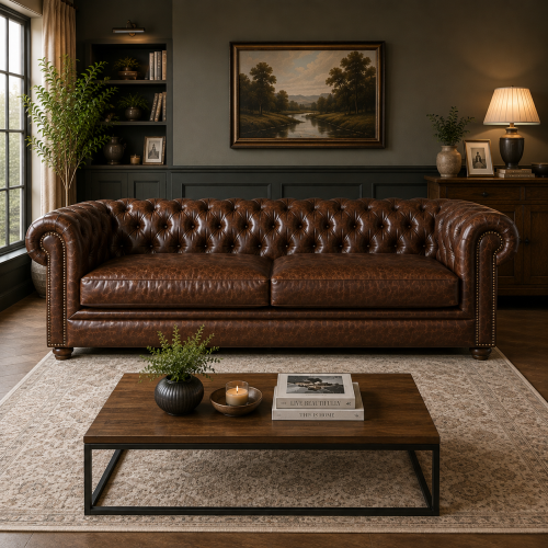 Roxburgh 3 Seater Chesterfield Sofa