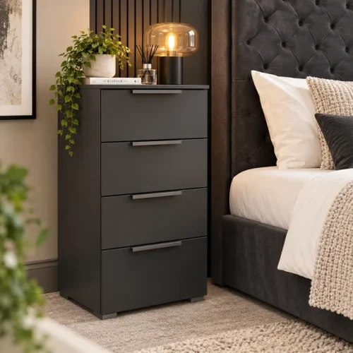 Acero 4 Drawer Narrow Chest