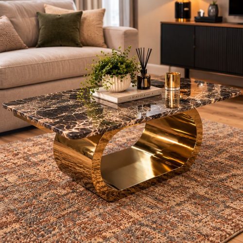 Pimosa Coffee Table Rose Gold